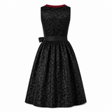 Ruby Noir Lace Midi Dirndl - product image 2