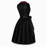 Ruby Noir Lace Mini Dirndl - product image 3