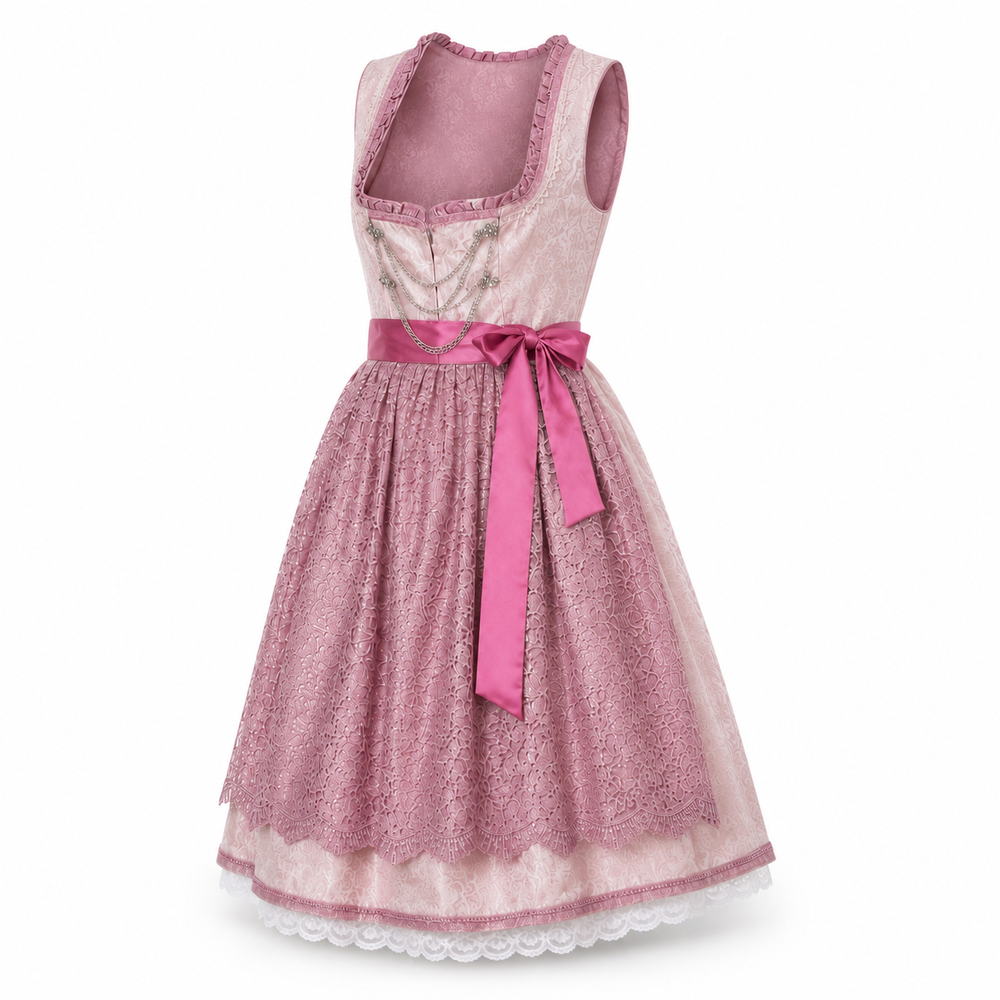 Blush Garden Embroidered Midi Dirndl - product image 2