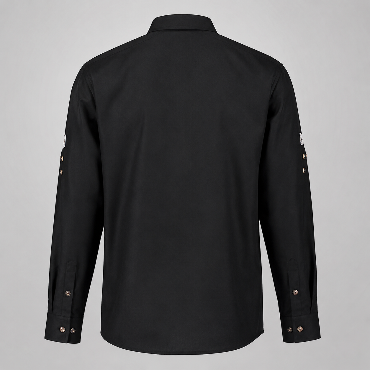 Men's Black Bavarian Oktoberfest Shirt - Roll-Up Sleeve - image 3