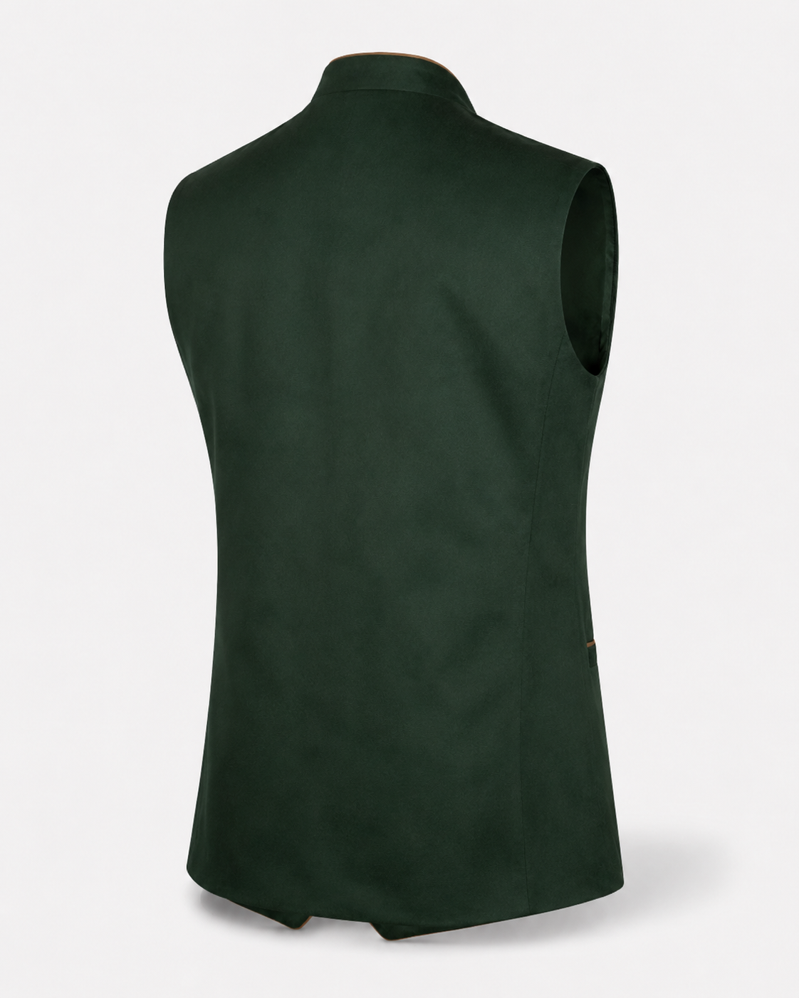 Men's Emerald Green Bavarian Oktoberfest Vest for Lederhosen - image 5