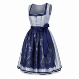 Moonlight Navy Lace Midi Dirndl - product image 1