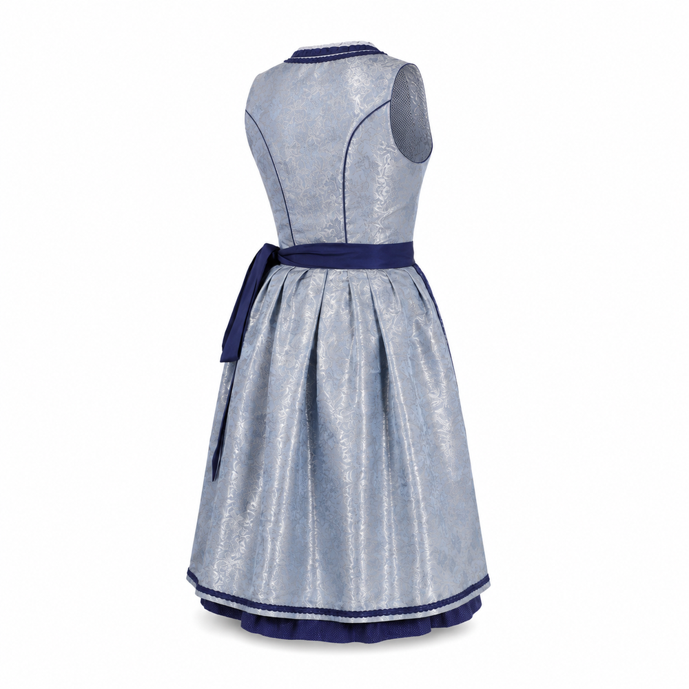 Moonlight Navy Lace Midi Dirndl - product image 3