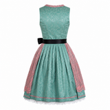 Meadow Green Embroidered Mini Dirndl - product image 3