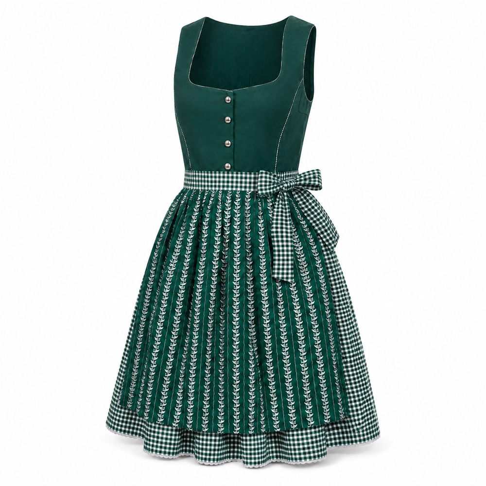 Alpine Meadow Check Mini Dirndl - product image 2