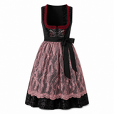 Ruby Noir Lace Midi Dirndl - product image 1