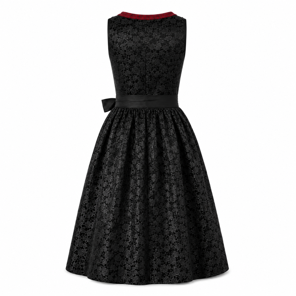 Ruby Noir Lace Midi Dirndl - product image 2