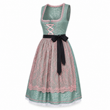 Meadow Green Embroidered Midi Dirndl - product image 2