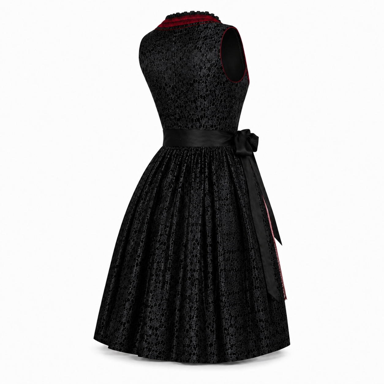 Ruby Noir Lace Mini Dirndl - product image 3