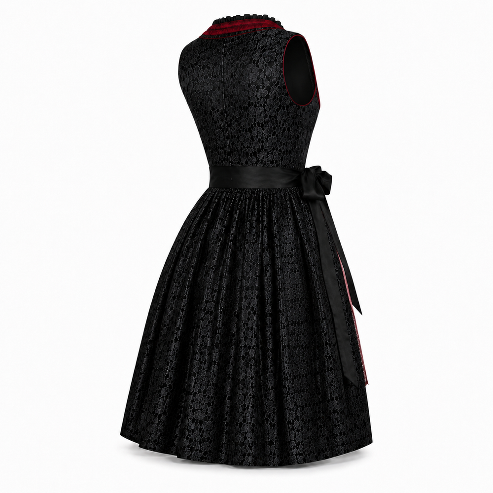 Ruby Noir Lace Mini Dirndl - product image 3